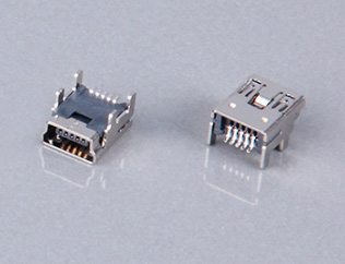 USB MINI SMT 5PIN(DIP SHELL)
